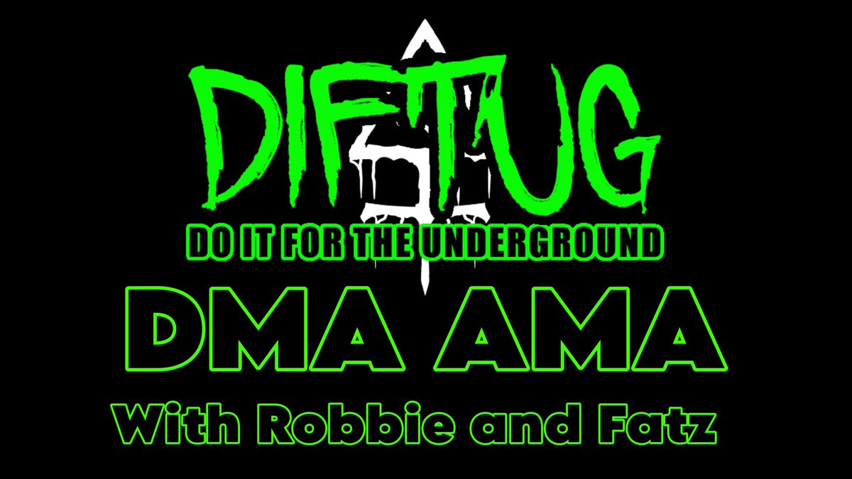 diftunderground's tweet image. THIS FRIDAY AT 6:30 pm EST!
DIFTUG’s own Robbie and Fatz will be hosting a very rare DIFTUG live stream on Facebook and YouTube, discussing all things regarding the DIFTUG Music Awards!
Be there, have some Friday fun with us as we get ready for Camp Xul and the DMAs!