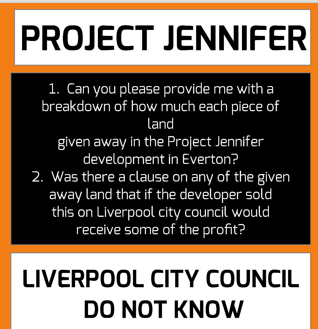 Kevin Robinson-Hale (@everton2gether) on Twitter photo Liverpool Labour Council have admitted they don’t know what land they gave away for free and how much it was worth ? To St Modwen (developers) 🙄
Surely a record has to be kept ?
Again NO TRANSPARENCY
<a href="/TAXIALLIANCELPO/">THE TAXI FAMILY</a> <a href="/HumphreysECHO/">David Humphreys</a> <a href="/liverpoolpost/">The Post</a> <a href="/LiverLibDems/">Liverpool Liberal Democrats</a> Liverpool Labour Council have admitted they don’t know what land they gave away for free and how much it was worth ? To St Modwen (developers) 🙄
Surely a record has to be kept ?
Again NO TRANSPARENCY
<a href="/TAXIALLIANCELPO/">THE TAXI FAMILY</a> <a href="/HumphreysECHO/">David Humphreys</a> <a href="/liverpoolpost/">The Post</a> <a href="/LiverLibDems/">Liverpool Liberal Democrats</a>