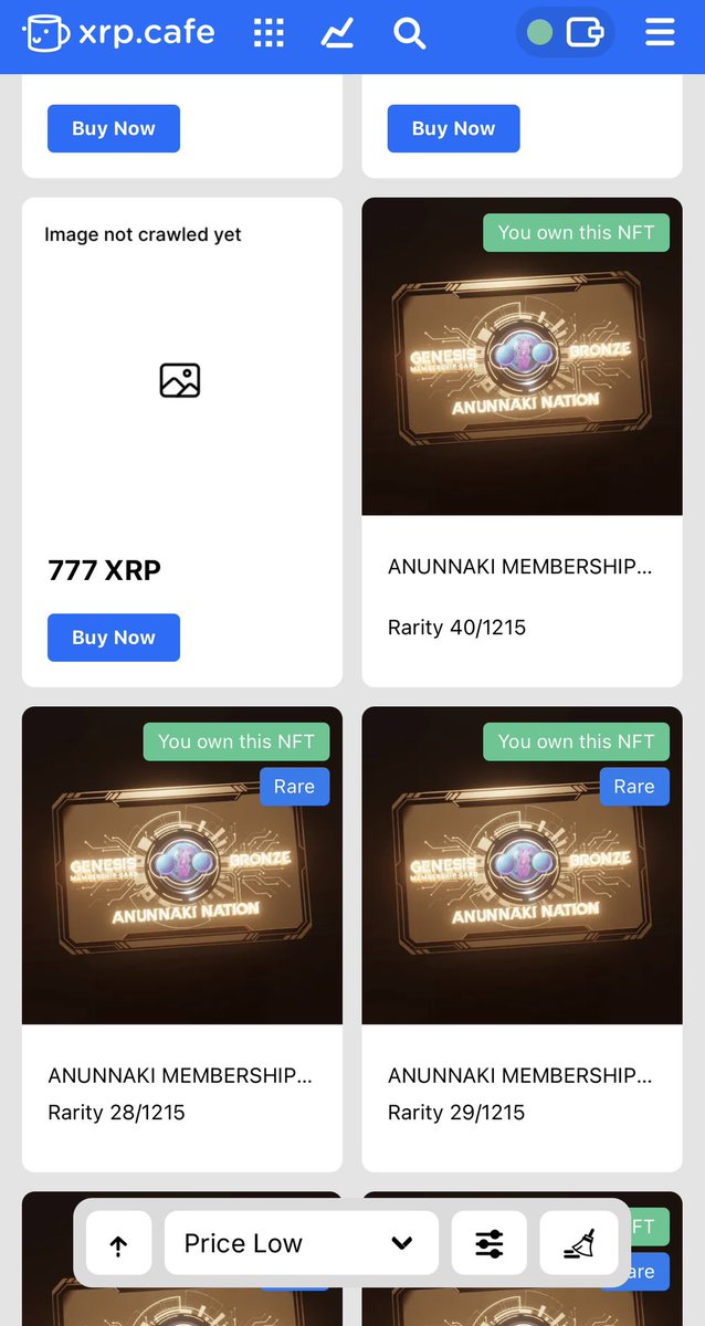 Quantum Realm Studios (@quantumrealm_hq) on Twitter photo ๐ Anunnaki Membership Cards Update โก
Metadata is starting to crawl ๐ Big thanks to <a href="/xmoonkie/">moonkie ๐</a> and the <a href="/xrpcafe/">xrp.cafe โ</a> team for the strong push โ things are moving and weโre almost at full collection display โ
xrp.cafe/collection/anuโฆ
Still available for mint on Bidds ๐๏ธ๐ ๐ Anunnaki Membership Cards Update โก
Metadata is starting to crawl ๐ Big thanks to <a href="/xmoonkie/">moonkie ๐</a> and the <a href="/xrpcafe/">xrp.cafe โ</a> team for the strong push โ things are moving and weโre almost at full collection display โ
xrp.cafe/collection/anuโฆ
Still available for mint on Bidds ๐๏ธ๐