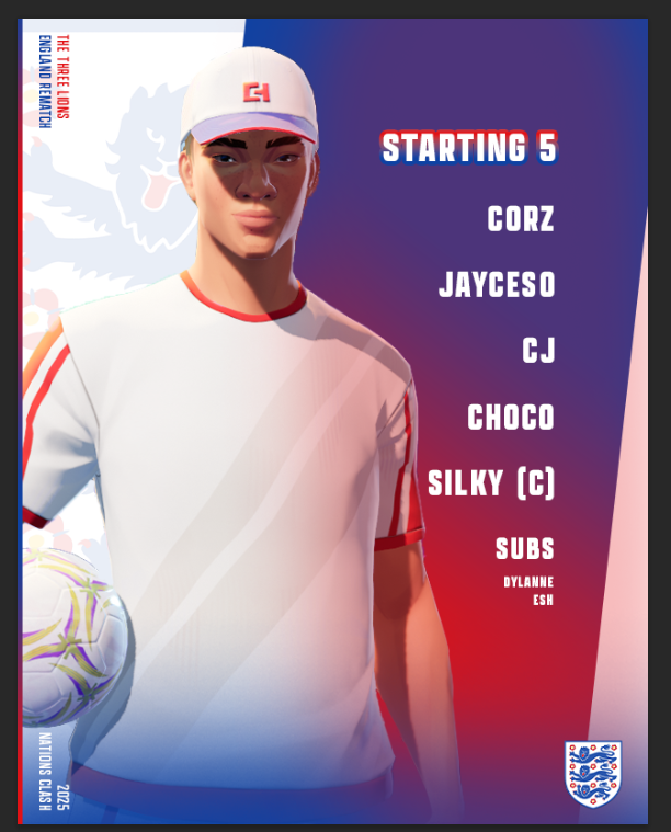RhinoCasts (@rhinocasts11) on Twitter photo Well with the groups now announced, I am thrilled to announce our team for the Nations Clash this Sunday!!
In the same group as Portugal, Germany and Spain... Gonna be tough so we need your support!
Go to <a href="/SirPigasus/">SirPigasus ππ·</a>' twitch channel on 31st August at 3pm CEST for all the action Well with the groups now announced, I am thrilled to announce our team for the Nations Clash this Sunday!!
In the same group as Portugal, Germany and Spain... Gonna be tough so we need your support!
Go to <a href="/SirPigasus/">SirPigasus ππ·</a>' twitch channel on 31st August at 3pm CEST for all the action
