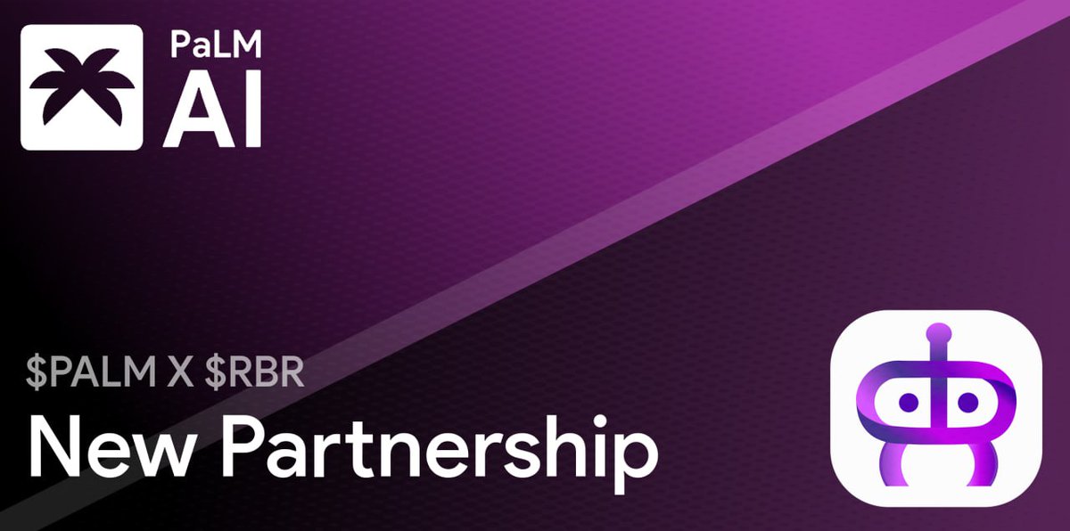 PaLM AI - $PALM (@palmaierc) on Twitter photo 🌴🤝 We're happy to announce our first robotics-themed integration into the $PALM Ecosystem in the form of a strategic partnership with <a href="/UseRobora/">Robora</a>.
By integrating PALM's infrastructure and onboarding our experienced embedded engineers as advisors, we seek to help Robora scale to 🌴🤝 We're happy to announce our first robotics-themed integration into the $PALM Ecosystem in the form of a strategic partnership with <a href="/UseRobora/">Robora</a>.
By integrating PALM's infrastructure and onboarding our experienced embedded engineers as advisors, we seek to help Robora scale to