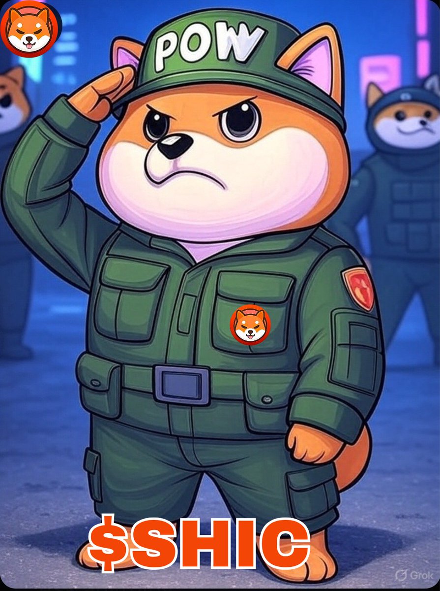 🛑 $SHIC ARMY would like to thanks🙏 <a href="/hans_t_m_/">Hans™ ⚡</a>  for all the hardwork for $shic developent and also <a href="/mummacrypto/">MummaBear</a> for leading community in such platforms! Salute!!🫡 🛑 <a href="/Shibacoin_Shic/">Shibacoin (SHIC)</a> #memecoin  #layer1 <a href="/litecoin/">Litecoin</a> #ToTheMoon 🚀🚀🚀