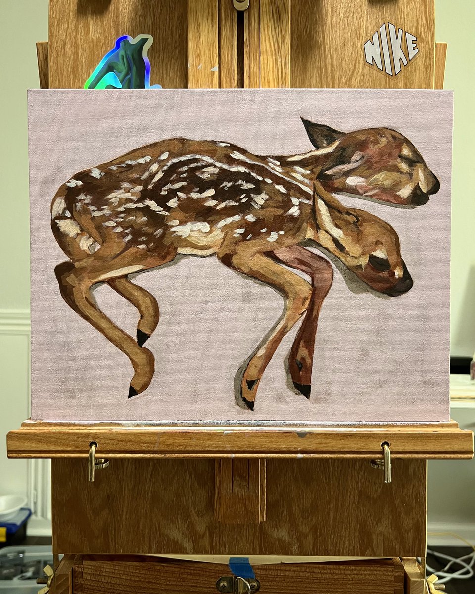 two headed fawn