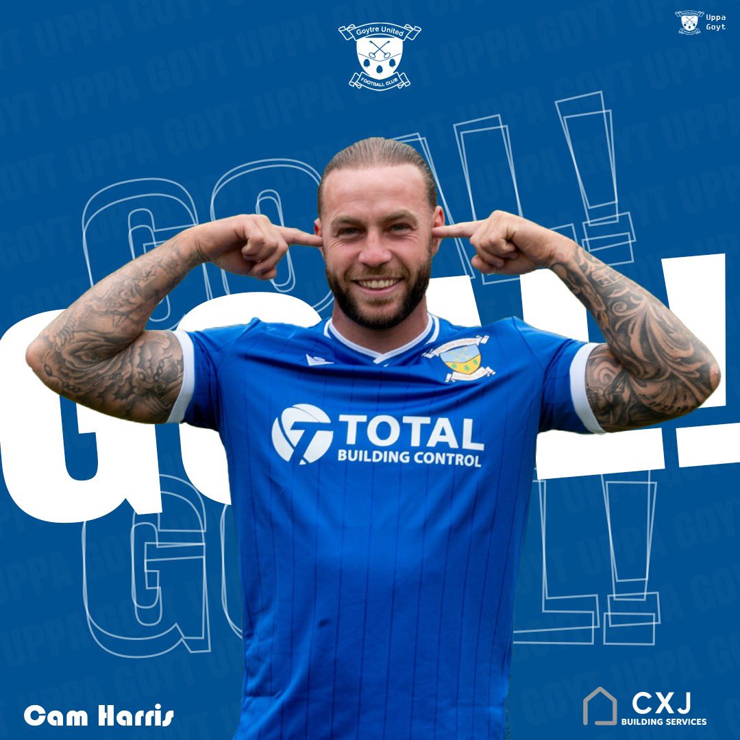 72’ 1-0 to the Goyt! 
 
A overhead assist from Dan Simmonds sees Cam Harris slot home one on one with the keeper🔥 
#UppaGoyt!