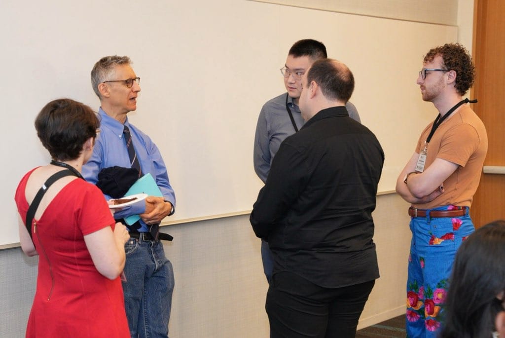 TheDataConf's tweet image. 📸 The best part of The New York Data Science &amp;amp; AI Conference? The people.

From hallway chats to coffee-fueled brainstorms, the energy at #dataconfAI is unmatched.
Swipe through some networking moments in action! 🤝☕✨