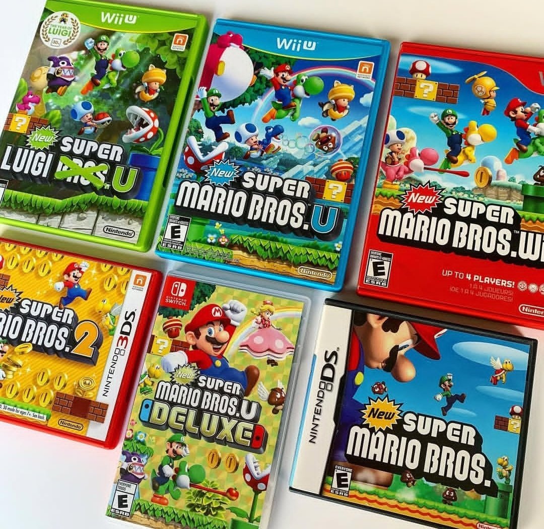 Imagine making the same game 5 times and making them slightly different and selling them at full price  and getting away with it that's nintendo