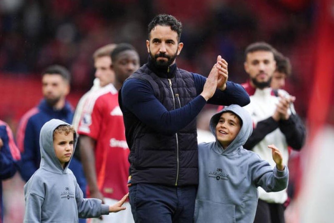 At least consider Amorim’s innocent kids
Man U fans want their dad to be sacked 😭