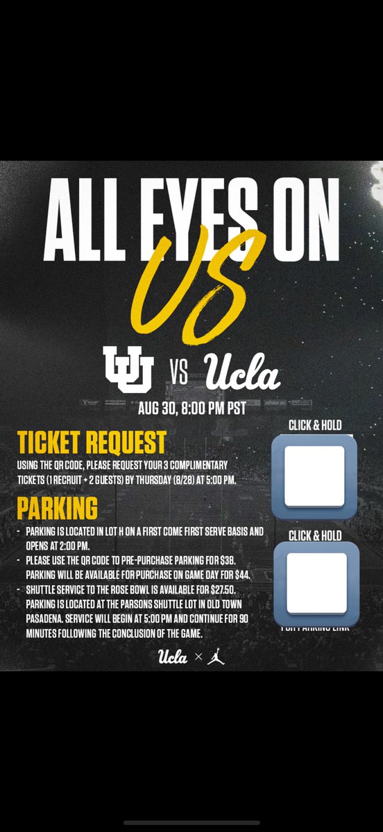 Thank you <a href="/UCLAFootball/">UCLA Football</a> for the invite this weekend!  I look forward to it.
