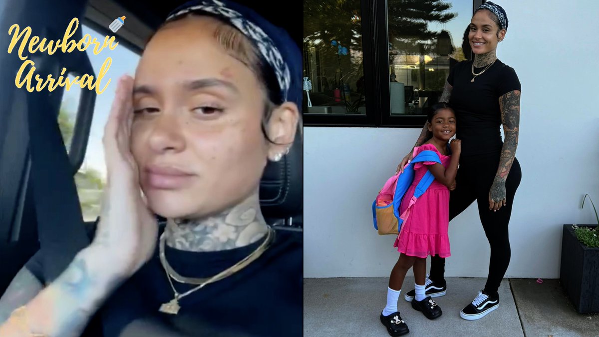 BlackInkChi's tweet photo. SEE VIDEO HERE: https://t.co/PuPBqDkvBv
Kehlani Gets Emotional After Sending Daughter Adeya Off For Her 1st Day Of School! 🚌
#kehlani #adeya #school https://t.co/ZXRfI35lmO