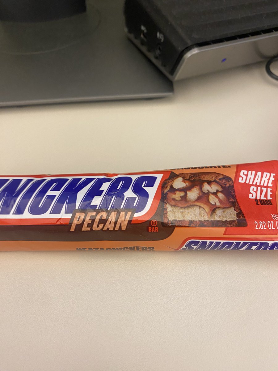 This is phenomenal. It’s like a chocolate covered pecan log and I’m not sharing