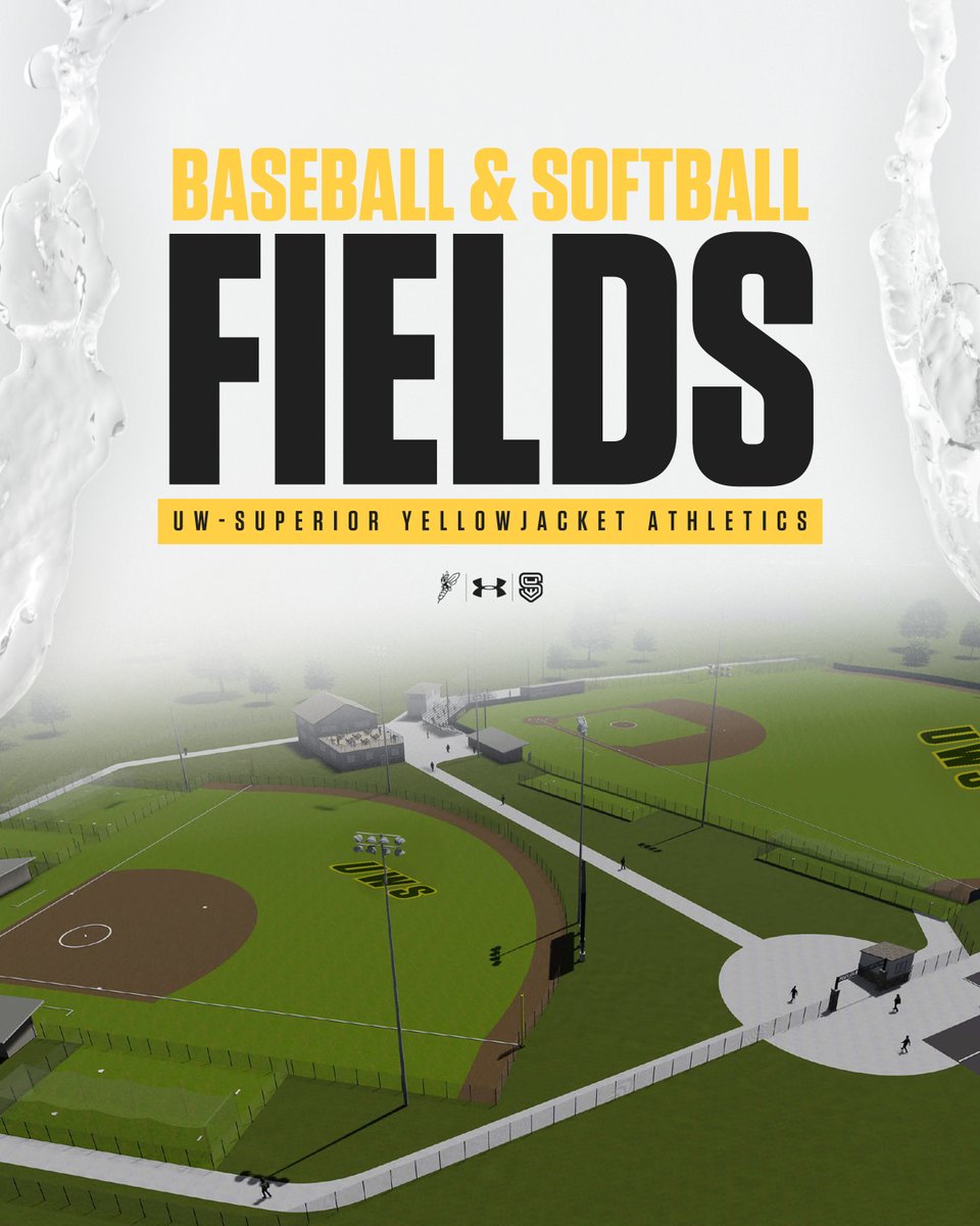 The University of Wisconsin-Superior and Yellowjacket Athletics announces plans to construct a new, state-of-the-art, on-campus baseball and softball complex.

Read More: linktr.ee/uwsathletics

#WeAreSuperior