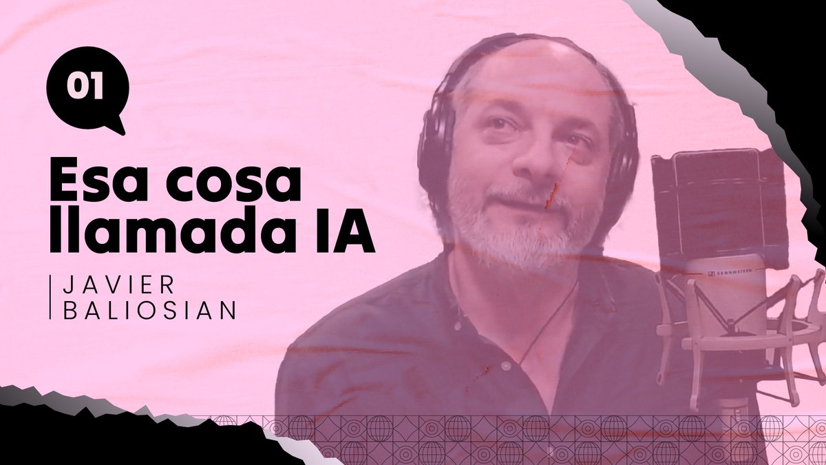 cicada.uy (@cicadauy) on Twitter photo 📢¡Martes de Rasca La Cáscara!
El episodio que les compartimos hoy: "¿Qué es esa cosa llamada IA?", con Javier Baliosian (<a href="/baliosian/">Javier Baliosian</a>).
Escuchalo aquí: youtube.com/watch?v=xhwjJF…
La temporada 3 del programa de la <a href="/UNIRadioUdelaR/">UNI Radio Udelar</a> se hizo junto a integrantes de CICADA 😃 📢¡Martes de Rasca La Cáscara!
El episodio que les compartimos hoy: "¿Qué es esa cosa llamada IA?", con Javier Baliosian (<a href="/baliosian/">Javier Baliosian</a>).
Escuchalo aquí: youtube.com/watch?v=xhwjJF…
La temporada 3 del programa de la <a href="/UNIRadioUdelaR/">UNI Radio Udelar</a> se hizo junto a integrantes de CICADA 😃