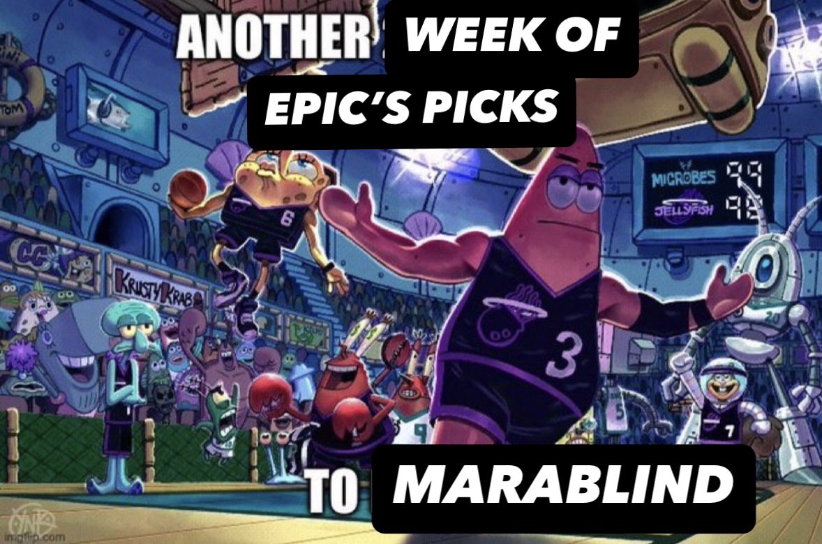 The undisputed goat of getting prop hunts into epic’s picks 🐐