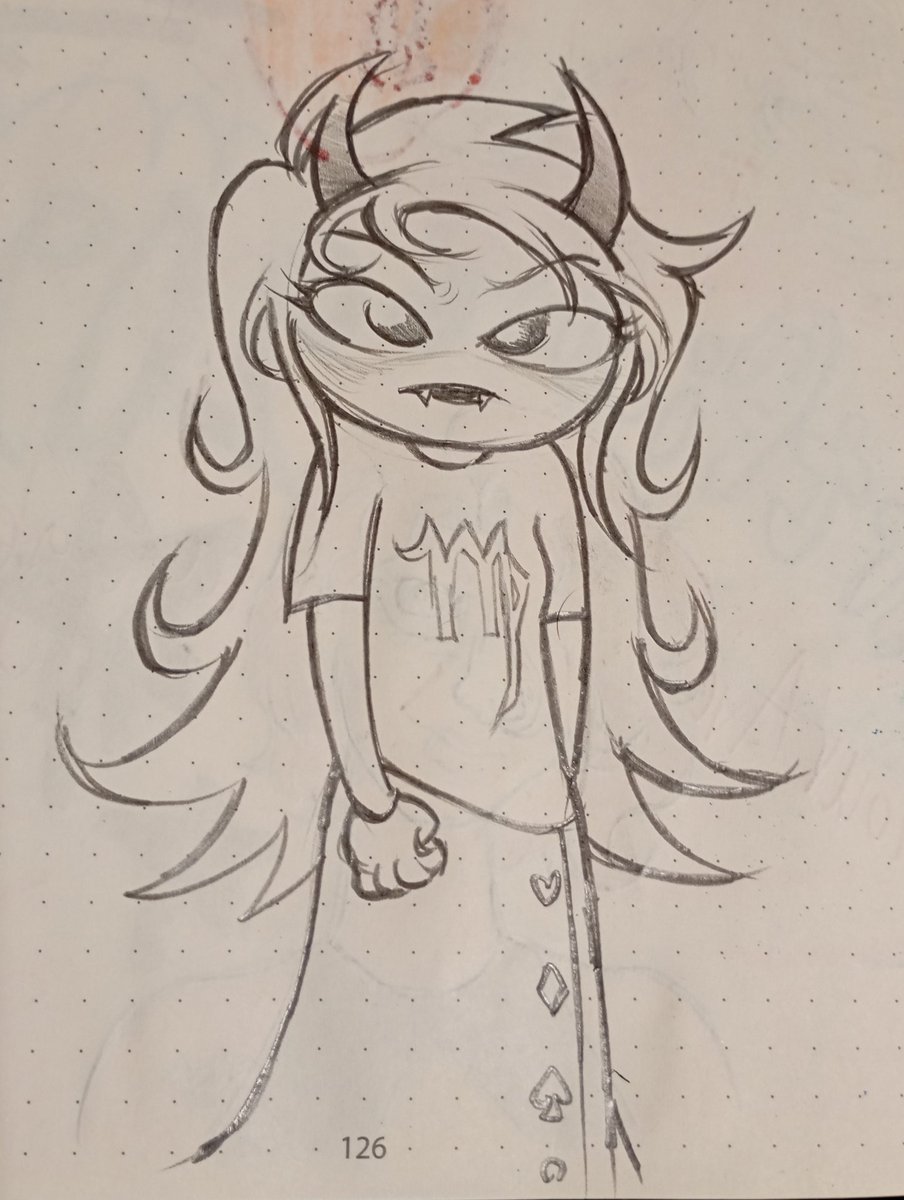 i think it's bold borderline rude to come on someones art wip and request something, but you are oomf and your request striked my fancy so here #Homestuck #kanayamaryam