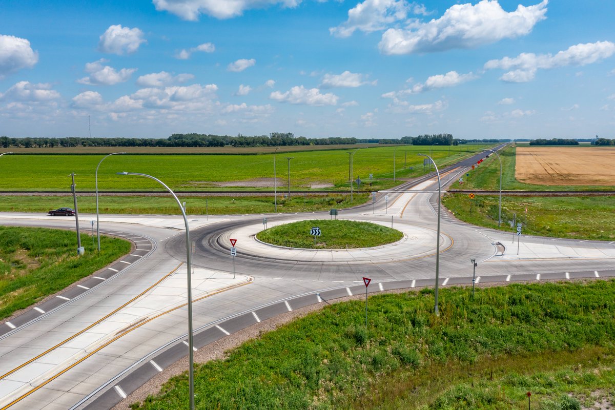 WIDSETHdesign's tweet image. 🛣️ Widseth Project Wednesday: TH 75 &amp;amp; CSAH 21 Roundabout in Polk County, MN #WidsethProjectWednesday #Architecture #Engineering #Environmental #LandSurveying