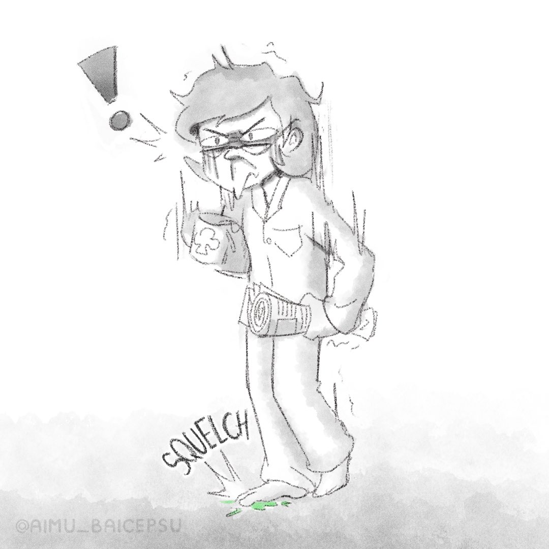 I like sketching Snail Waru💖✨ And I decided to draw little comic✨ Imagine what does it feel like to step on a snail…Poor Kuromaku.😔

#13cards #13карт