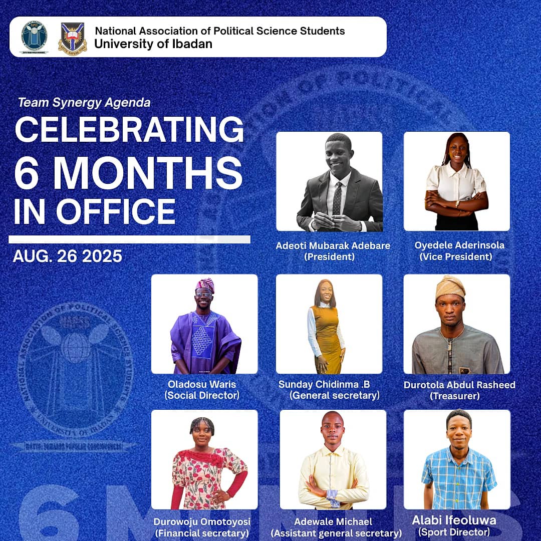 adebare_adeoti's tweet image. We are redefining and shaping the governance. This is six months in office of our administration it has been a memorable and tasking journey so far. We will not relent.
#TeamSynergy
#NapssUi
#SettingThePace