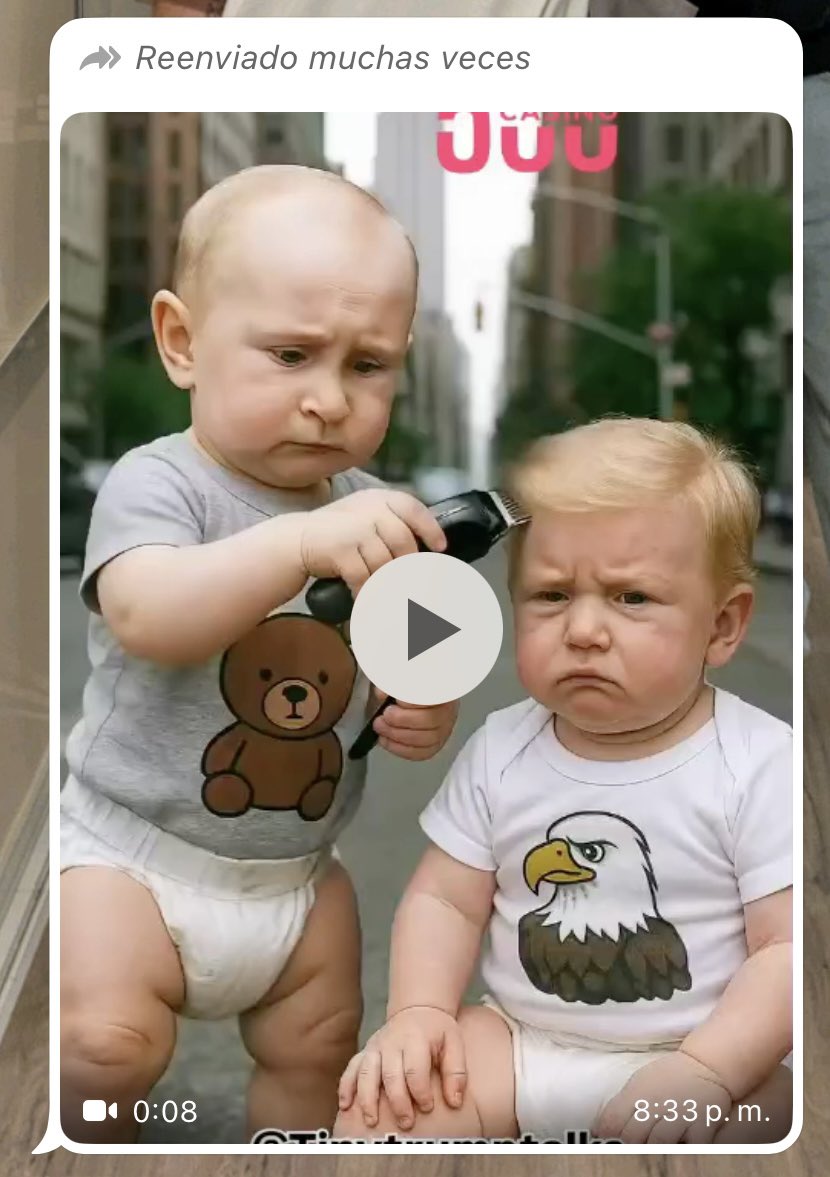 PAPÁ SÉ QUE TIENES 70 AÑOS PERO NO EMPIECES A REENVIAR AI SLOP PORFAVOR ERES MÁS FUERTE QUE ESTO😭😭😭😭😭