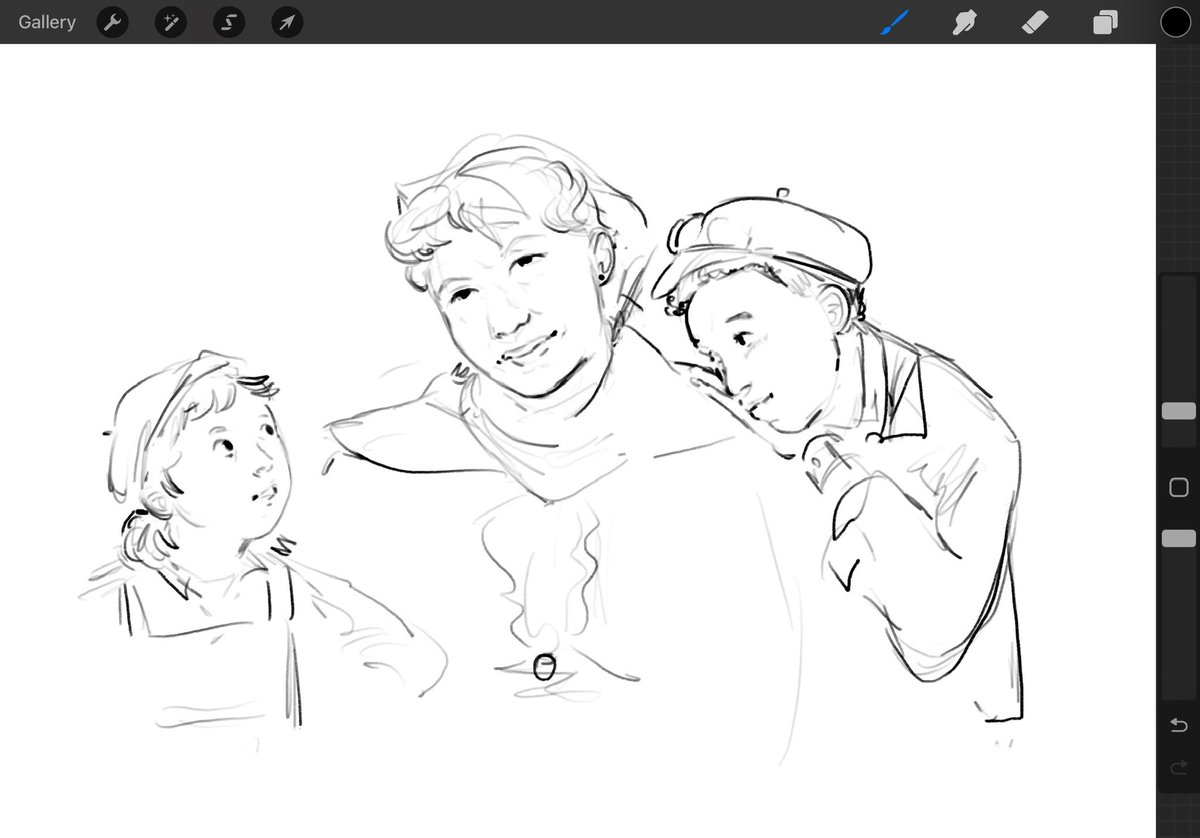 linguistmess's tweet photo. tree at 55 and her two adoptive children (no one really knows where she got them but it's okay because she's a decent mother) https://t.co/rTb8erpu6W