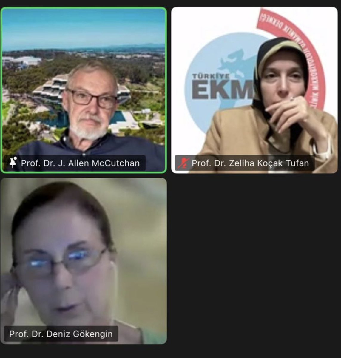 Global sorunlara farklı perspektifler için gençlerimizi uluslararası araştırmacılarla buluşturduğumuz dönemin ilk <a href="/EKMUD_TR/">Tükiye EKMUD</a> toplantısını #CaliforniaÜniversitesi #SanDiego'dan Prof Allan McCutchan ile yaptık.