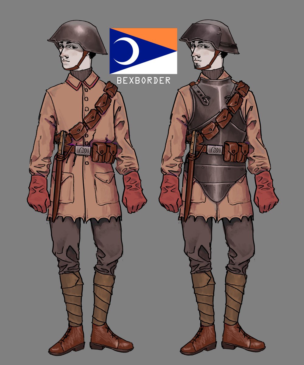 Infantry and heavy infantry