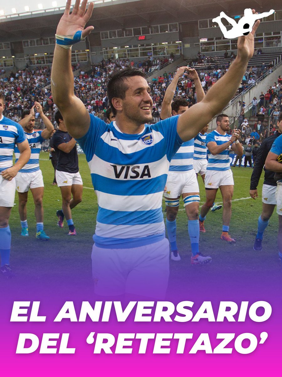 🔙HACE 9 AÑOS HACIAMOS HISTORIA

🇿🇦En agosto del 2016, Los Pumas vencían a Sudáfrica por primera vez en condición de local. 

🎖️¿La figura de ese día? El 'Rete' González Iglesias que, con un penal al último minuto, le dio la victoria a la Argentina.

#LosPumas #Rugby #Springboks