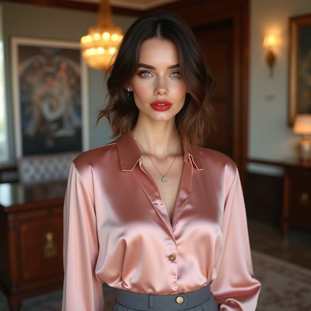 AIFashionChic's tweet image. 👠📂 Presence over words.
#BossVibes #StructuredLook #AIFashionChic