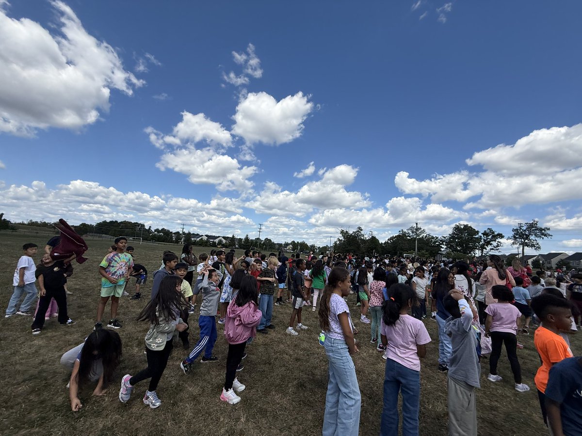 Our first Wellness Wednesday as a school and first fire drill! ✅ <a href="/CardinalRidgeES/">Cardinal Ridge ES</a>