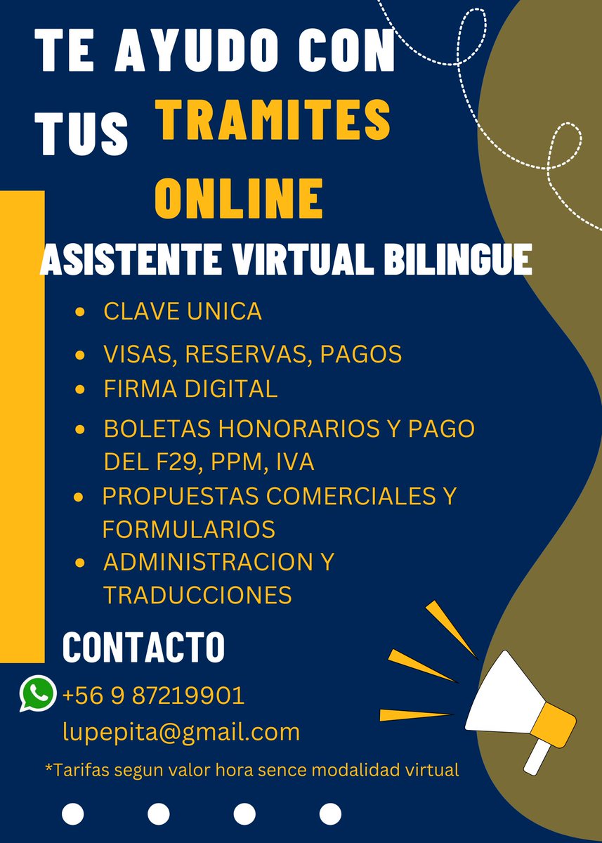 ClaudiaXGR's tweet image. Si necesitas ayuda con actividades administrativas #asistentevirtual #remoteassistant #assistant #administracion #ServiciosEnLinea
