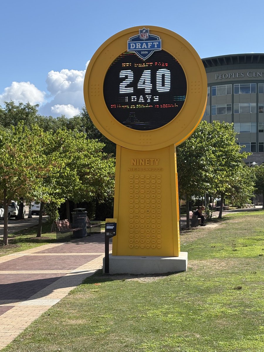 Installing ⁦<a href="/TheToroCompany/">Toro</a>⁩ irrigation system in Steeler Country!