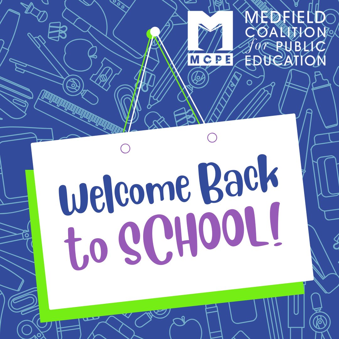 Welcome back to school, Medfield! MCPE is looking forward to an exciting year of fundraising events and activities to support our Medfield schools. Stay tuned here for updates on our upcoming events, profiles of MCPE "Grants in Action", and ways you can help and contribute!