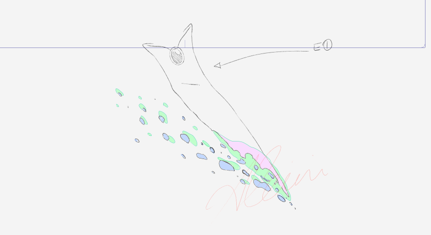 _aleiriau's tweet image. Nothing like starting to clean up an animation. I have 10 layers left in this part. 🙃

#rkgk #indie_anime #animation2d