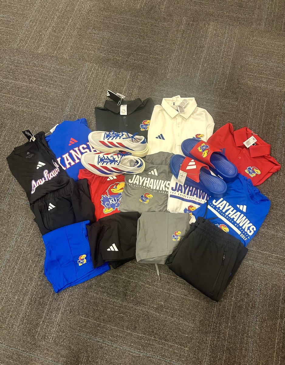 Set for the season 🔥

Here’s a look at our non-competition and workout gear! 

#RockChalk
