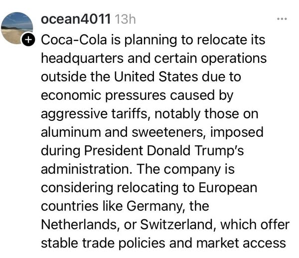 Tariffs are driving companies OUT of the USA!