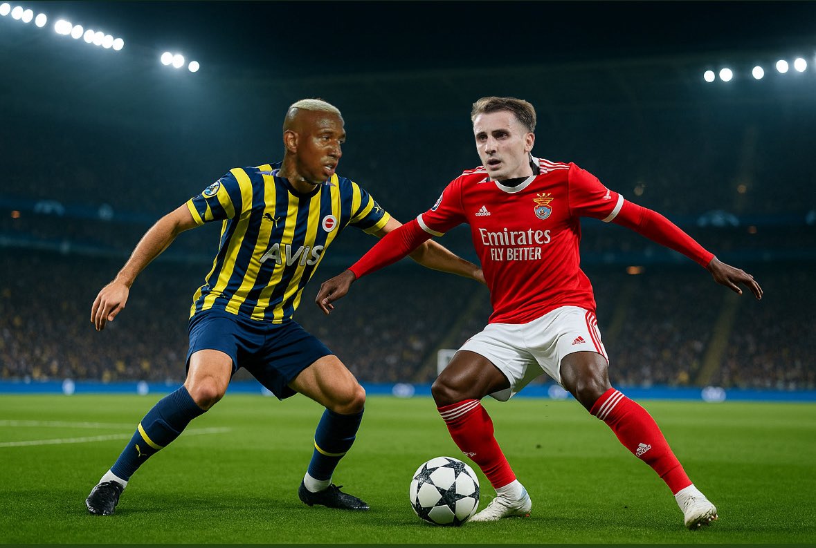 Fenerbahçe’nin Devler Ligi Hayali Bir Kez Daha Yıkıldı: Benfica’nın Sahasında Kerem Aktürkoğlu’nun Tek Golüyle Sarı-Lacivertliler Şampiyonlar Ligi’ne Veda Etti!