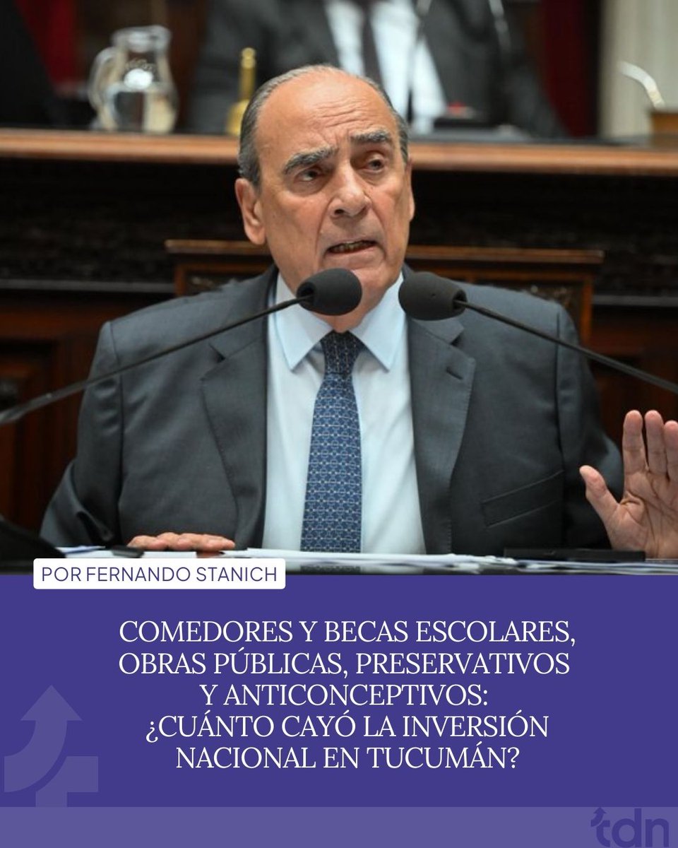 📉 Menos fondos, becas recortadas y comedores en caída: el informe de Guillermo Francos en el Congreso revela cómo se redujo la asistencia nacional a Tucumán en 2025 frente al año pasado. También figuran obras paralizadas y la polémica por pensiones y discapacidad.

🌐 Más info
