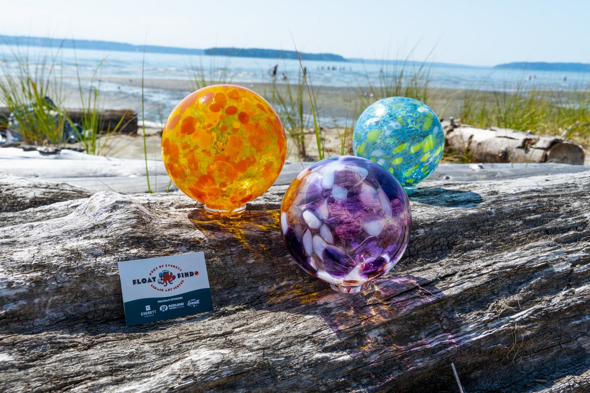 This week is the LAST of the Port of Everett’s and Schack Art Center’s Float Find – and we’re hiding DOUBLE the Waterfront Place clue balls to celebrate! 

See you Friday at Waterfront Place!