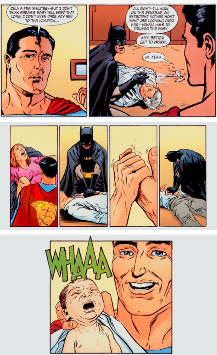 strawbeerrysoda's tweet image. Clark helped deliver a baby and suggested the name Jason btw