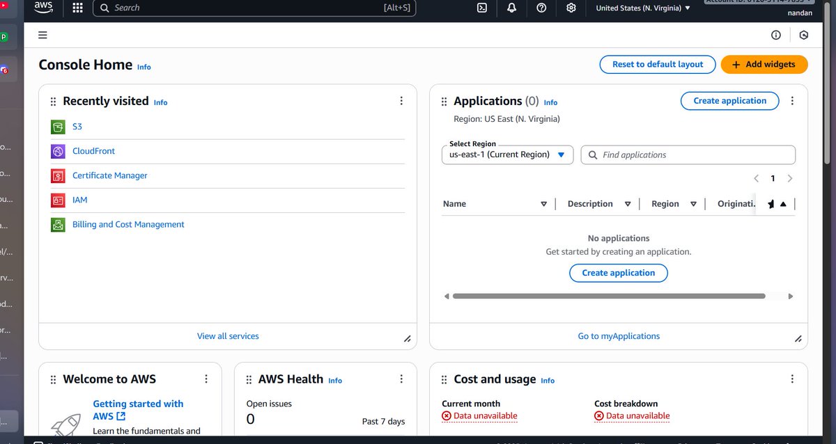 coder_nandan's tweet image. Working late with Amazon Web Services