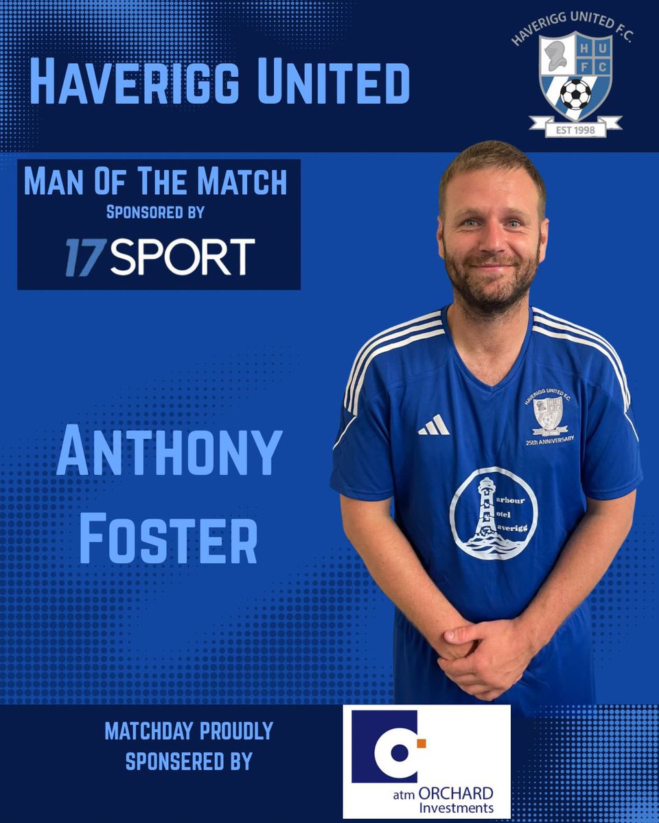 Kirkby United 1 
Haverigg united 1 

Niall Harris with the goal 

Superb display and all very gutted to only come away with one point after a very dominant performance especially in the 1st half 

Managers and players man of the match: Anthony foster