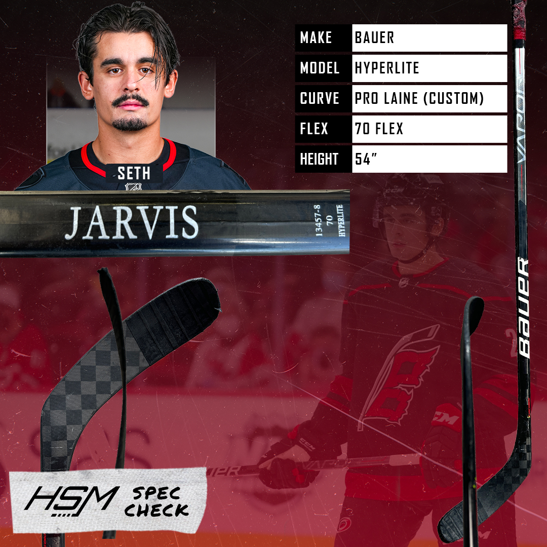 HockeyStickMan's tweet image. Spec Check: Seth Jarvis 🔥
Running a 70 flex at just 54” with a Pro Laine curve on the OG Hyperlite. Short stick, whippy flex, sniper’s dream setup. Could you handle it, or would you be firing pucks into the rafters?
hockeystickman.ca/collections/ca…
#SpecCheck #StickMan