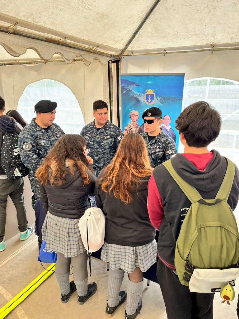 Capitanía de Puerto de Los Vilos participa en Feria Vocacional Choapa, organizada por <a href="/CeducUCN/">Fundación Ceduc UCN</a>, en dependencias de esa casa de estudios, recibiendo a varios establecimientos educacionales de la provincia y generando la instancia de promover el proceso de admisión a la Armada.
