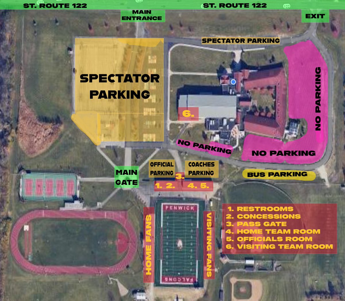 Heading to Friday's Football Game at Fenwick? 

Purchase your tickets in advance! Prices will increase starting at 3:00pm on Friday.  All ticket sales on site will be cash only.

Click Here to Purchase Tickets: fenwicksports.org/media/event_ti…

<a href="/lets_go_hornets/">Monroe Hornets Jr/Sr High Cheer</a> <a href="/MarkMueller89/">Coach Mark Mueller</a> <a href="/MonroeLSD/">Monroe Schools</a>