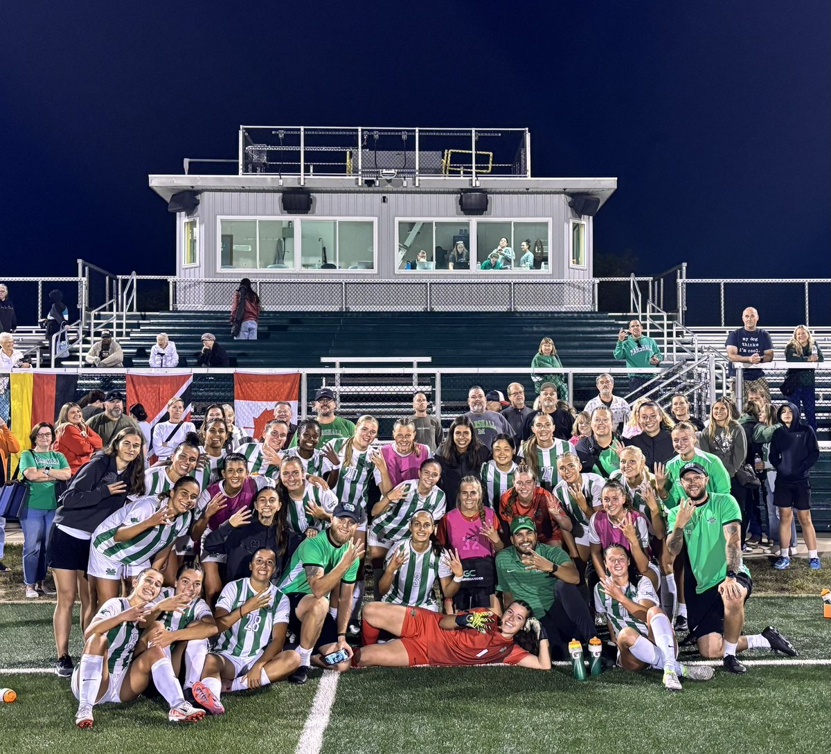 Win no. 4️⃣ ‼️🔥

Another “first” with our first win against the Raiders. Thanks again to the traveling Herd supporters!

⚽️: bit.ly/WSOCWrightStat…