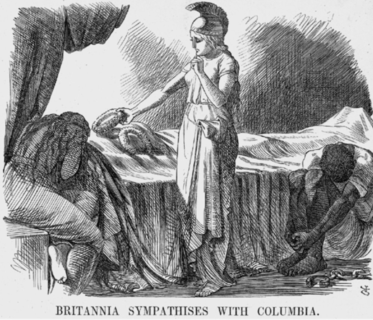 I have never seen this British homage in the aftermath of Lincoln's assassination. Particularly moving.