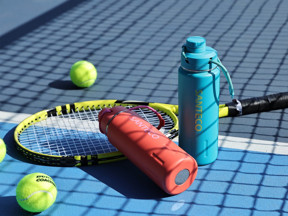 santecobrand's tweet photo. Your BFF on the court💧
Double-wall insulation for long-lasting temperature retention, plus a portable strap that makes hydration effortless.
#santeco #court #tennis #sports #insulatedbottle #thermobottle #hydrated #summerstyle #summervibe #coldbrew #workout #activelifestyle https://t.co/g6wwyaAAsJ