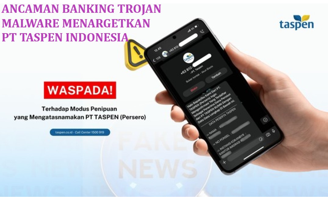 UpdateSiber's tweet photo. Kelompok ancaman berbahasa Cina mengeksploitasi dana pensiun negara Indonesia, TASPEN, untuk meluncurkan kampanye malware mobile canggih yang menyamar sebagai aplikasi resmi, spyware mencuri kredensial perbankan, OTP, dan bahkan data biometrik

Sumber : https://t.co/aCdacDhskr https://t.co/BveRHg0Rfx