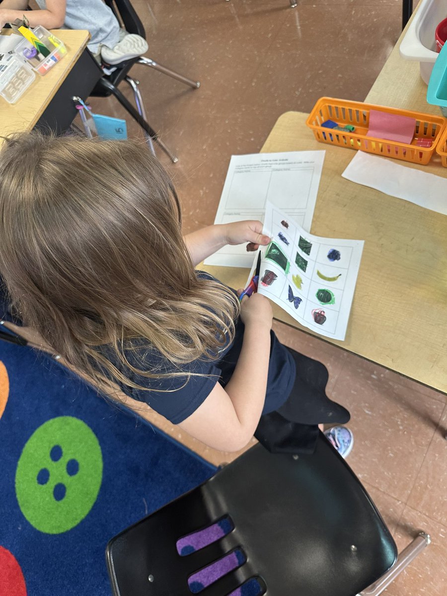 We’ve been busy classifying objects by their physical properties this week in 1st grade <a href="/TurnerBartelsK8/">Turner/Bartels K8</a>! <a href="/HCPSElemScience/">HCPSElemScience</a>