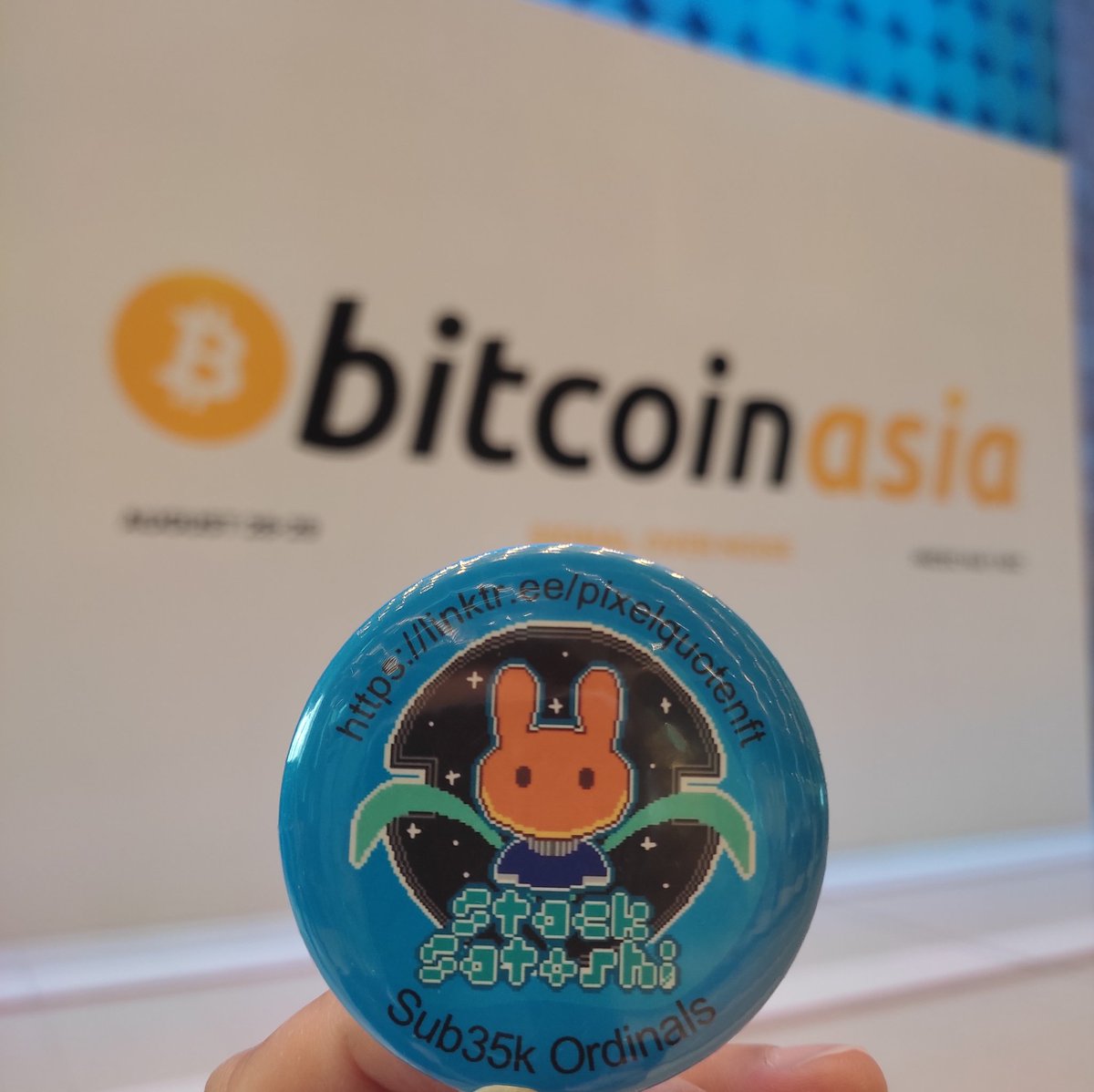 Sub 100k PixelQuote in @BitcoinConfAsia Bitcoin Asia Hong Kong.

Todate Bitcoin at $111,400

Sooner or later, Bitcoiner will dig for Ancient Artifacts in the Bitcoin chain.
 
#Ordinals renaissance will be coming back real soon. <a href="/ord_io/">Ord.io</a> <a href="/MagicEden/">Magic Eden 🪄</a> <a href="/LeonidasNFT/">Leonidas 🧡 $DOG</a> 

#Bitcoin #BTC