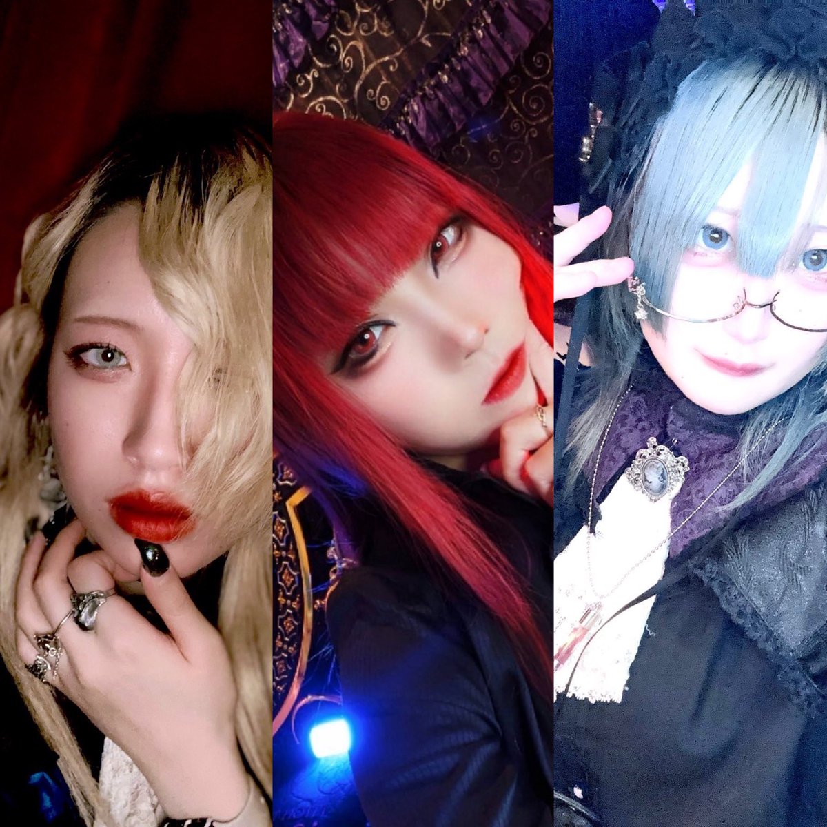 Cafe&BAR「ヴァンパイアサイド」 🦇 (@vmpbar) on Twitter photo 8/28(木)氏族ちゃんお目覚め情報🦇
✧︎CAFE✧︎(15-18)
ヨル<a href="/XvxoOuOoxvX/">𝖄𝖔𝖗𝖚 (ヨル)</a>
にゆ<a href="/xx__niyu__xx/">にゆ 8月後半から目覚める🦇💙𓈒𓏸</a>
✧︎BAR✧︎(18-23)
ヨル<a href="/XvxoOuOoxvX/">𝖄𝖔𝖗𝖚 (ヨル)</a>
クドラク <a href="/1000_kudlak/">𝓚𝓾𝓭𝓵𝓪𝓴⟬クドラク様⟭🐺🔗</a>
イベント🎪 オーセンティックナイト
#コンカフェ #ゴシック 8/28(木)氏族ちゃんお目覚め情報🦇
✧︎CAFE✧︎(15-18)
ヨル<a href="/XvxoOuOoxvX/">𝖄𝖔𝖗𝖚 (ヨル)</a>
にゆ<a href="/xx__niyu__xx/">にゆ 8月後半から目覚める🦇💙𓈒𓏸</a>
✧︎BAR✧︎(18-23)
ヨル<a href="/XvxoOuOoxvX/">𝖄𝖔𝖗𝖚 (ヨル)</a>
クドラク <a href="/1000_kudlak/">𝓚𝓾𝓭𝓵𝓪𝓴⟬クドラク様⟭🐺🔗</a>
イベント🎪 オーセンティックナイト
#コンカフェ #ゴシック